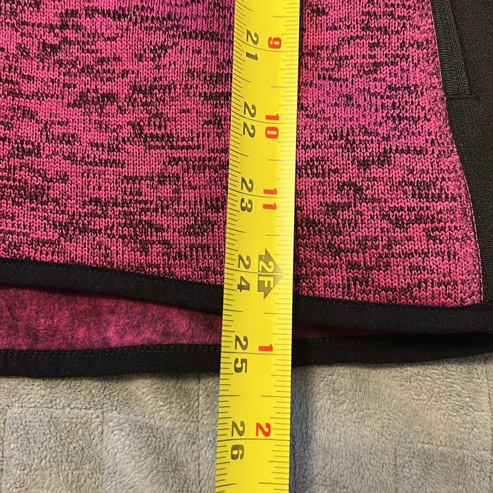NWT Marc New York Performance Knit Jacket, Pink, Black, Zippered Pockets, Size S - Picture 10 of 10